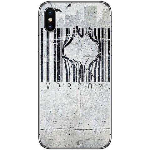 Phone Case Abstract Barcode Escape APPLE Iphone X