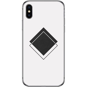Phone Case Abstract Black Shape APPLE Iphone X