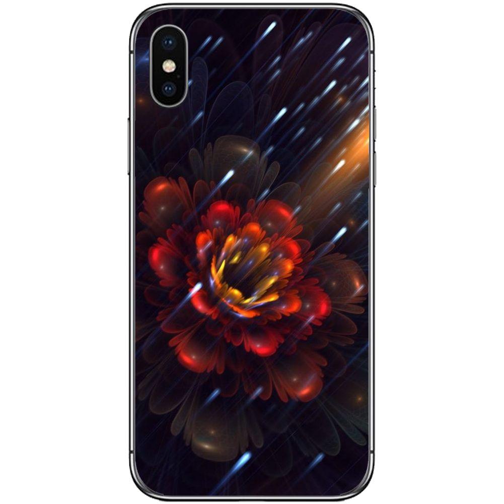Phone Case Abstract Cosmic Flower APPLE Iphone X