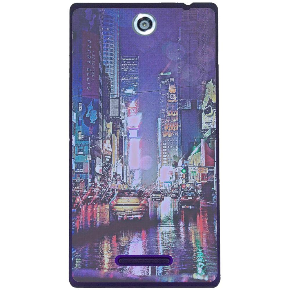 Phone case Aesthetic City Sony Xperia C C2305