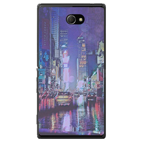 Phone case Aesthetic City Sony Xperia M2 Dual D2302