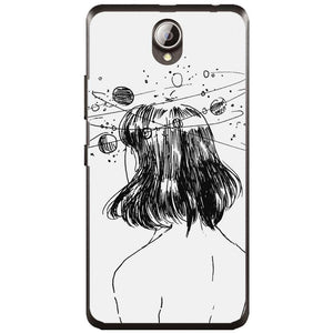 Phone case Aesthetic Girl Lenovo A5000
