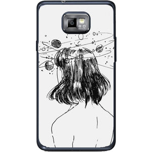 Phone case Aesthetic Girl Samsung Galaxy S2 Plus I9105