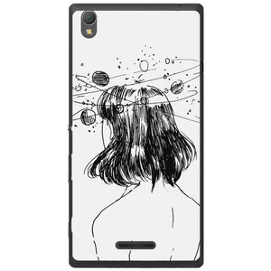 Phone case Aesthetic Girl Sony Xperia T3