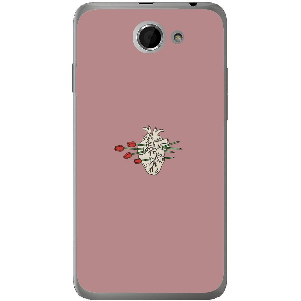 Phone case Aesthetic Heart HTC Desire 516