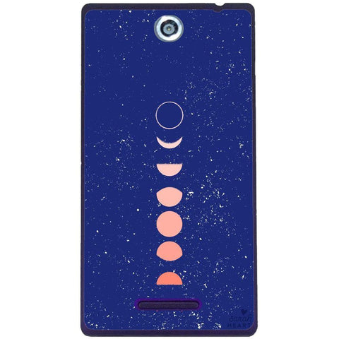 Phone case Aesthetic Moon Sony Xperia C C2305