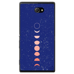 Phone case Aesthetic Moon Sony Xperia M2 Dual D2302