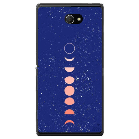 Phone case Aesthetic Moon Sony Xperia M2 Dual D2302