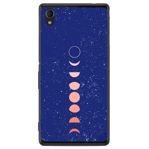 Phone case Aesthetic Moon Sony Xperia M4 Aqua E2303 6