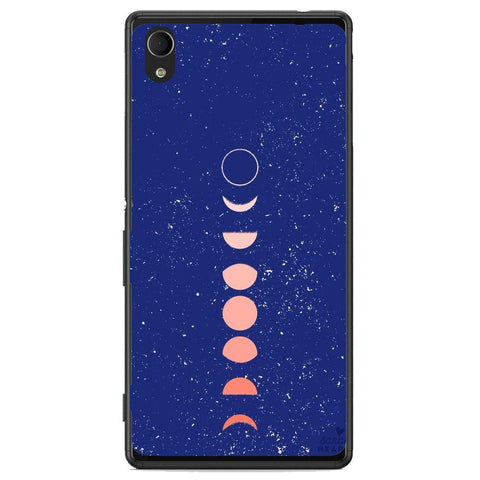 Phone case Aesthetic Moon Sony Xperia M4 Aqua E2303 6