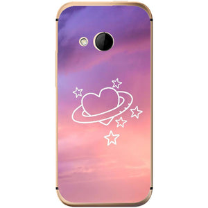 Phone case Aesthetic Sky With Heart HTC One Mini 2