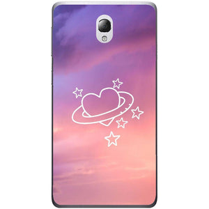 Phone case Aesthetic Sky With Heart Lenovo S860