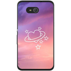 Phone case Aesthetic Sky With Heart Sony Xperia E4g E2003
