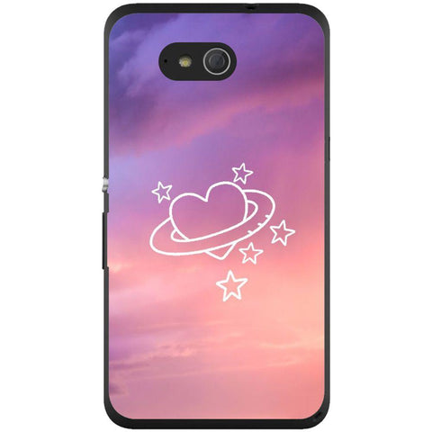Phone case Aesthetic Sky With Heart Sony Xperia E4g E2003