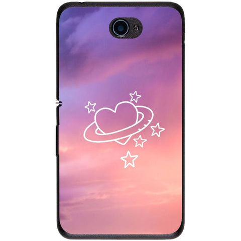 Phone case Aesthetic Sky With Heart Sony Xperia E4 E2104 5