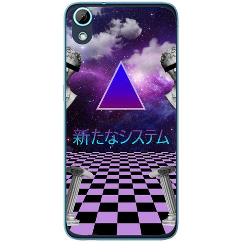 Phone case Aesthetic Statues HTC Desire 626g 626