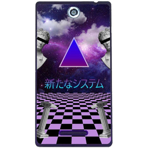 Phone case Aesthetic Statues Sony Xperia C C2305