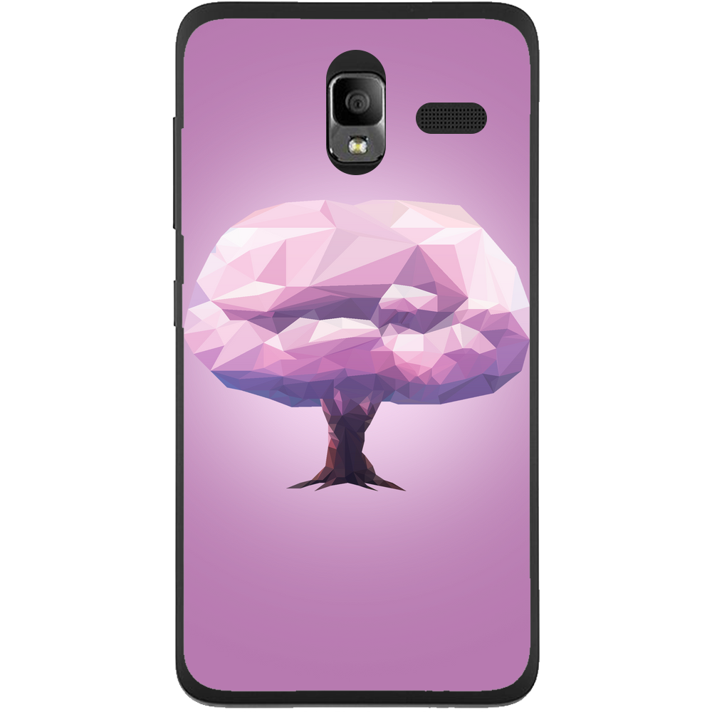 Phone case Anime Tree Low Poly Lenovo A850