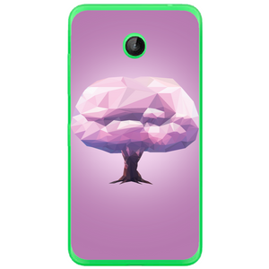 Phone case Anime Tree Low Poly Nokia Lumia 630 635