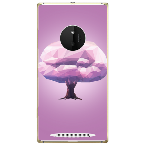 Phone case Anime Tree Low Poly Nokia Lumia 830