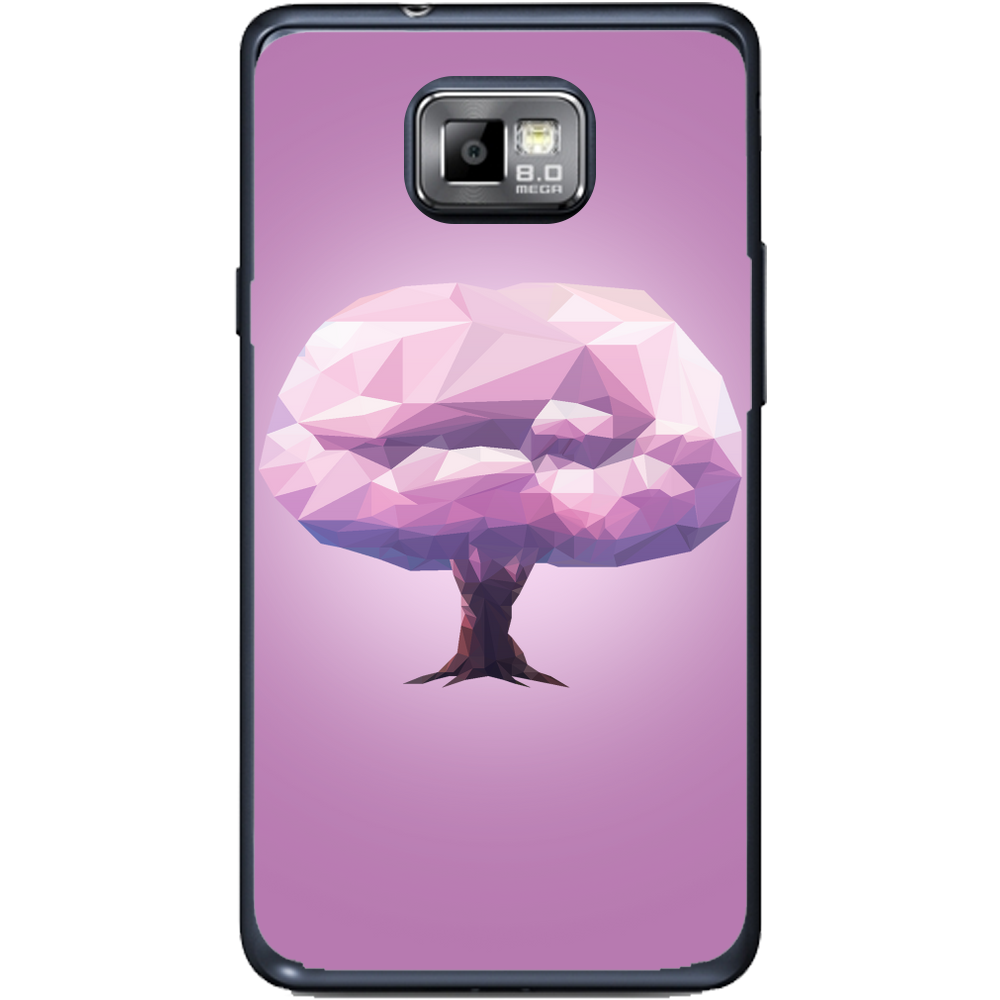 Phone case Anime Tree Low Poly Samsung Galaxy S2 Plus I9105