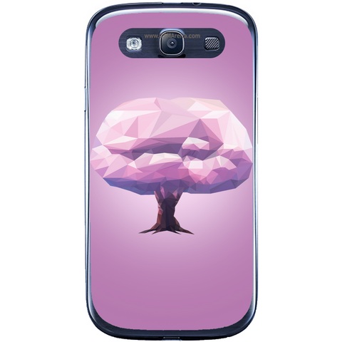 Phone case Anime Tree Low Poly Samsung Galaxy S3 Neo I9301 S3 I9300