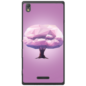 Phone case Anime Tree Low Poly Sony Xperia T3