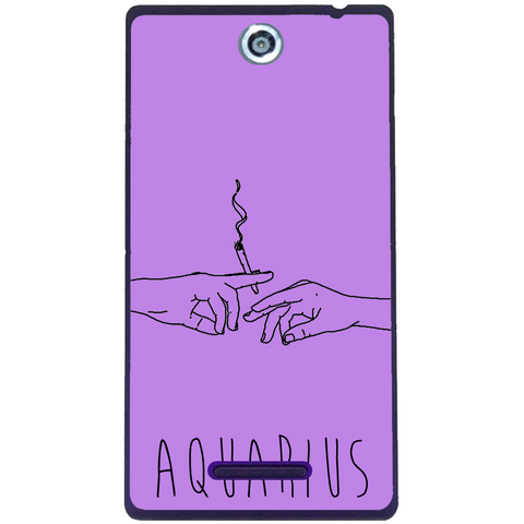 Phone case Aquarius Sony Xperia C C2305