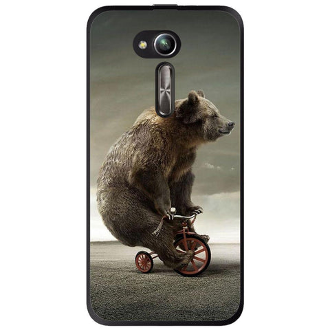 Phone case Bear On Bike Asus Zenfone Go Zb500kl