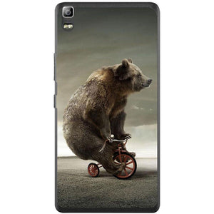Phone case Bear On Bike Lenovo K3 Note A7000