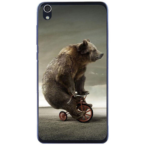 Phone case Bear On Bike Lenovo S850