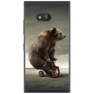 Phone case Bear On Bike Nokia Lumia 730 735