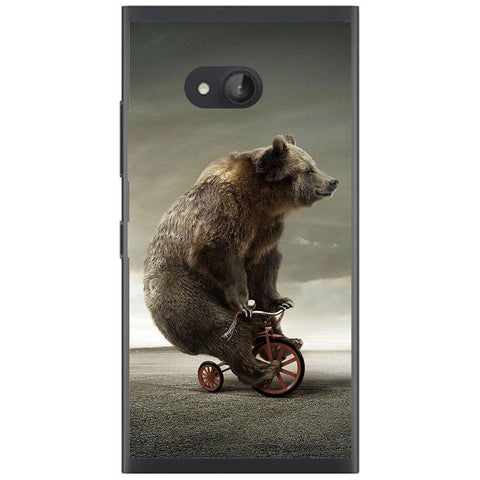 Phone case Bear On Bike Nokia Lumia 730 735