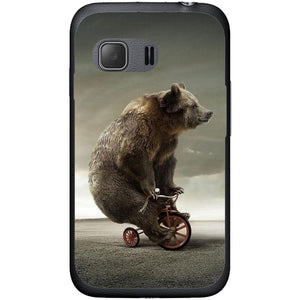 Phone case Bear On Bike Samsung Galaxy Young 2 G130