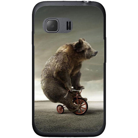 Phone case Bear On Bike Samsung Galaxy Young 2 G130