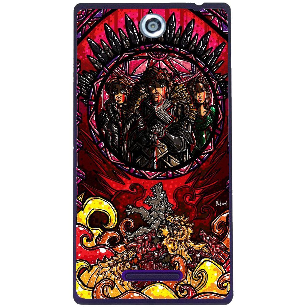 Phone Case Beautiful Death Sony Xperia C C2305