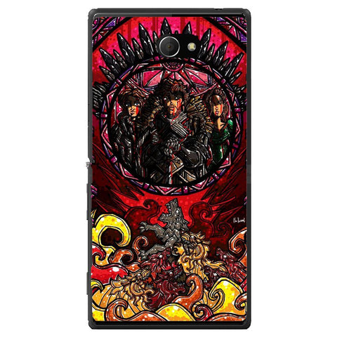 Phone Case Beautiful Death Sony Xperia M2 Dual D2302