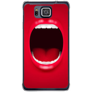 Phone case Big Mouth Samsung Galaxy Alpha G850