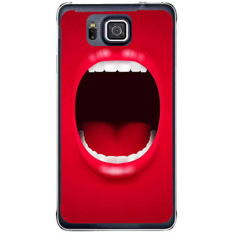 Phone case Big Mouth Samsung Galaxy Alpha G850