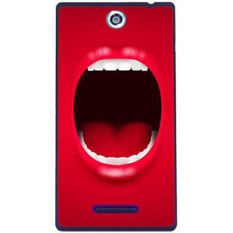 Phone case Big Mouth Sony Xperia C C2305
