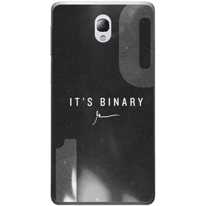 Phone Case Binary Lenovo S860