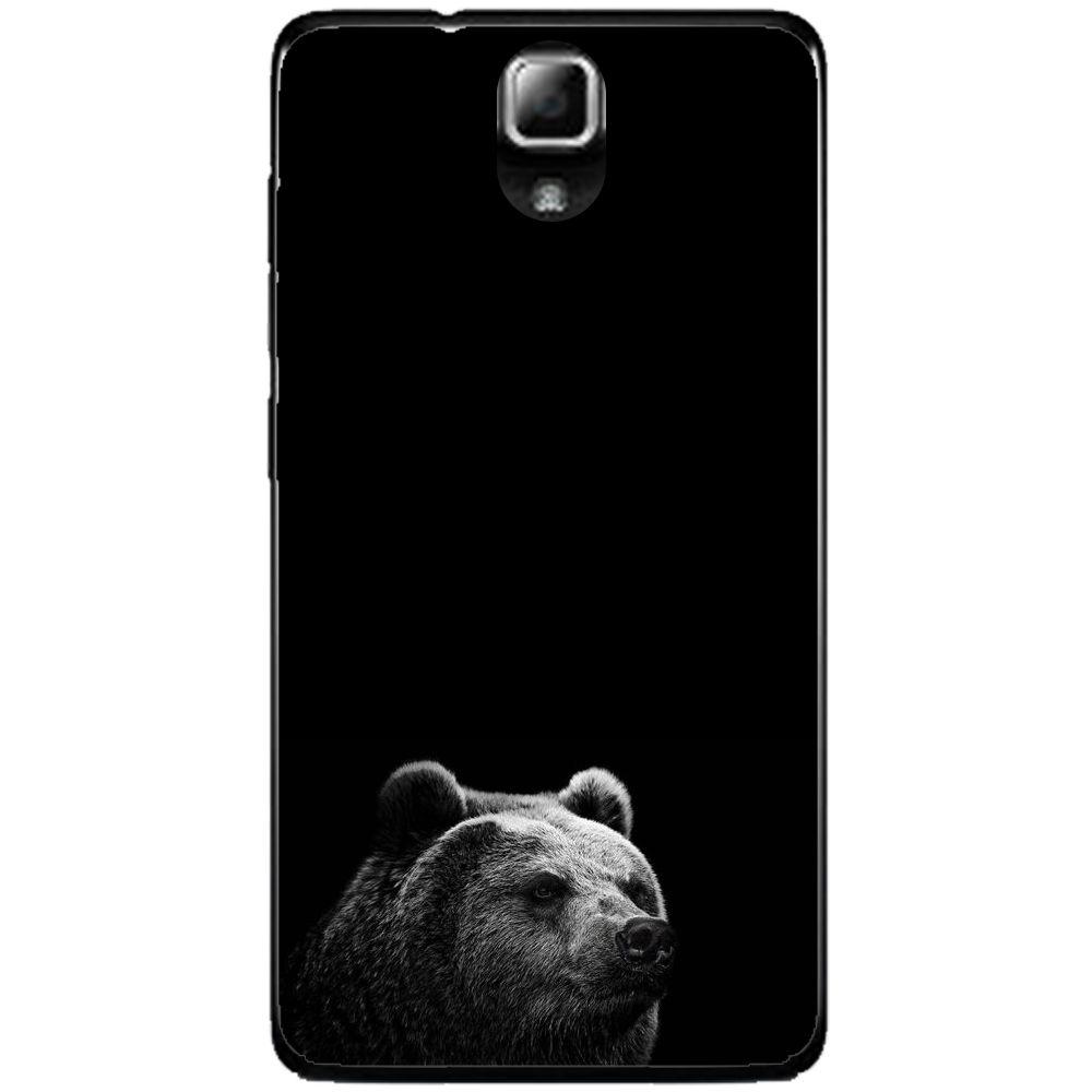 Phone Case Black Bear Lenovo A536