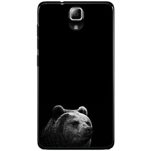 Phone Case Black Bear Lenovo A536