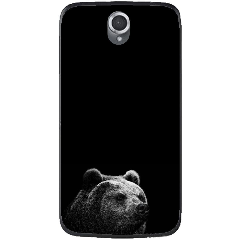 Phone Case Black Bear Lenovo A859