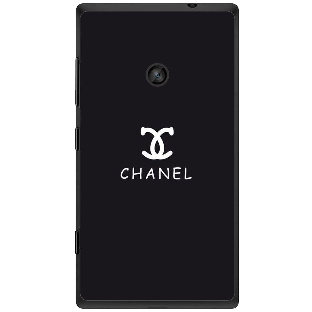 Phone Case Black Chanel Nokia Lumia 520