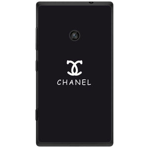 Phone Case Black Chanel Nokia Lumia 520