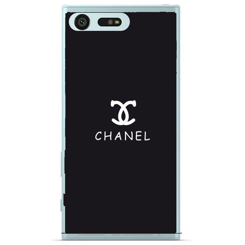 Phone Case Black Chanel Sony Xperia X Compact