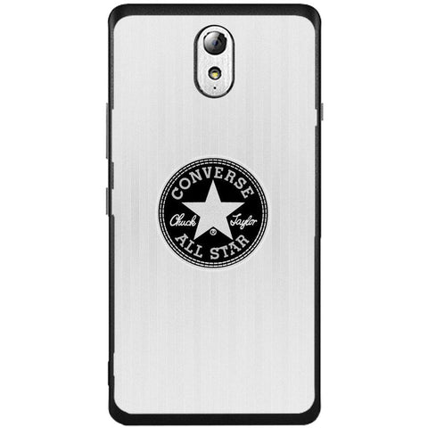 Phone Case Black Converse Lenovo Vibe P1m