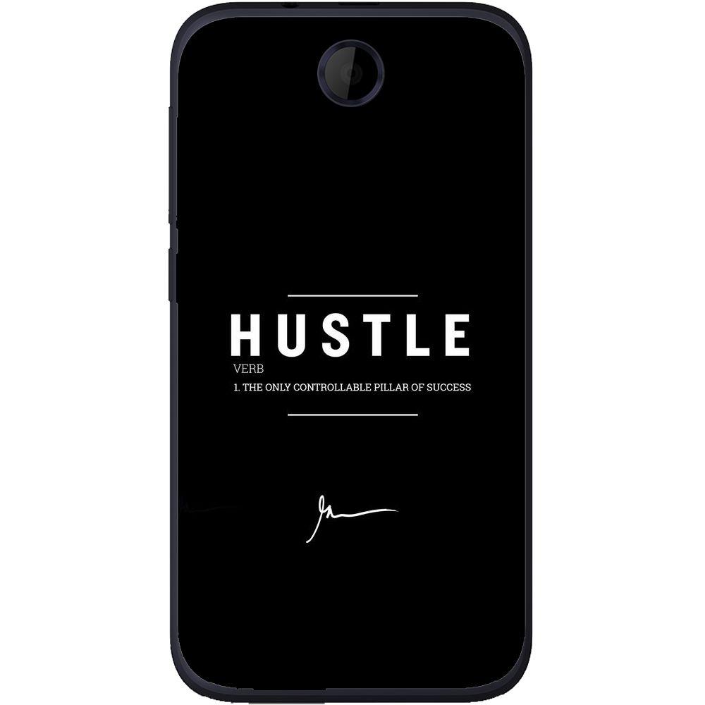 Phone Case Black Hustle HTC Desire 310