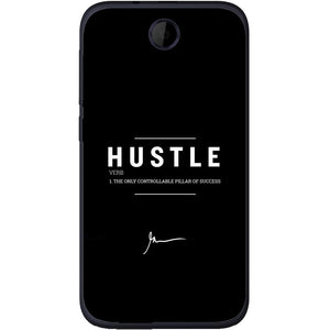 Phone Case Black Hustle HTC Desire 310